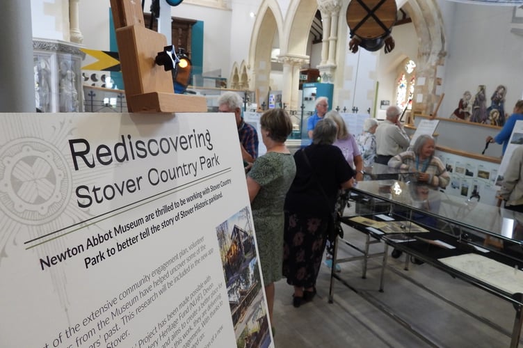 Rediscovering Stover Country Park exhibition at Newton Abbot Museum 